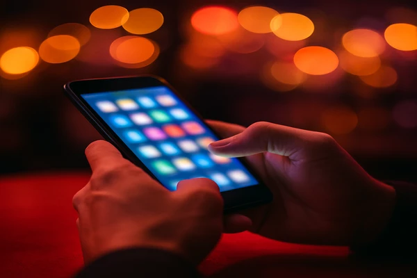 স্মার্টফোন হাতে থাকা একজন ব্যবহারকারী ডিজিটাল প্ল্যাটফর্মটি স্বাচ্ছন্দ্যের সঙ্গে ব্যবহার করছেন